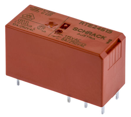 TE Connectivity - RTE24615 - TE Connectivity RTE24615 ˫˫ PCB װ Ǳ̵, 115V		