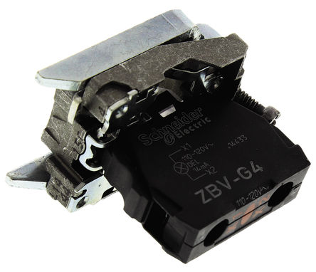Schneider Electric - ZB4BVG4 - Schneider Electric XB4 ϵ  ZB4BVG4, 110  120 V, ɫ LED, ݶӶ		