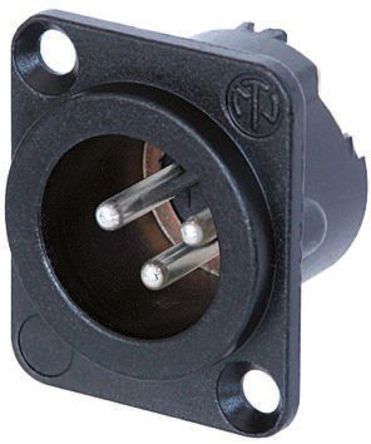 Neutrik - NC3MD-LX-HA-BAG - Neutrik 3· ͷ ̰װ XLR  NC3MD-LX-HA-BAG, , 50 V		