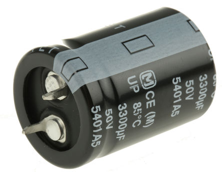 Panasonic - ECEC1HP332BJ - Panasonic HA ҧʽ ϵ 50 V 3300F ͨ  ECEC1HP332BJ, 20%ݲ, +85C		