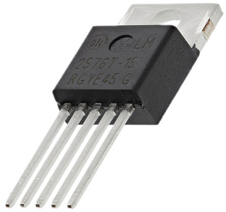 ON Semiconductor - LM2576T-15G - ON Semiconductor LM2576T-15G ѹ ѹ, Ϊ 40 V, 3A, 1.23  37 V, 63 kHz߿Ƶ, 5 TO-220װ		