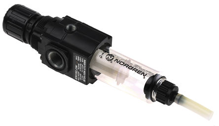 Norgren - B72G-3GK-ST3-RMN - Norgren B72Gϵ G 3/8 ˼ѹ׼, Rc 1/8ѹ˿, 40m˳ߴ, 1/8 in., 3/8 in, 17 bar		