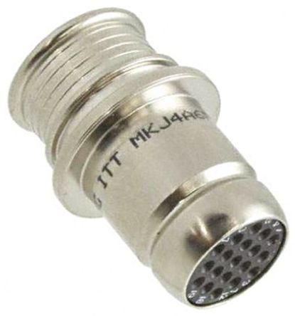 ITT Cannon - MKJ4A6F9-19S - ITT Cannon MKJ ϵ 19· °װ ֱ  ͷ MKJ4A6F9-19S, ĸ, ٽͷӺ		