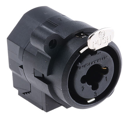 Neutrik - NCJ6FIV - Neutrik ɫ 3·  ̰װ XLR  NCJ6FIV, ƽ, 50 V		