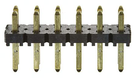 Samtec - TLW-106-05-G-D - Samtec TLW Flex Stack ϵ 12· 2.54mmھ (2) ֱ Ź TLW-106-05-G-D, Ӷ˽, 3A, ͨ		