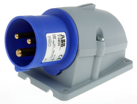 ABB - 2CMA193290R1000 - 216BS6 - ABB Easy & Safe ϵ ɫ 2P+E ҵԴ ֱ 氲װ  2CMA193290R1000 - 216BS6, 16A, 200  250 V, IP44		