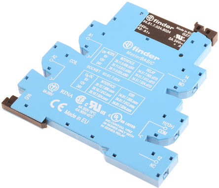 Finder - 39.10.7.024.9024 - Finder 2 A DIN찲װ  ̵̬ 39.10.7.024.9024, ֱл, 24 V ֱ		