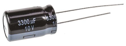 Panasonic - EEUFR1A332 - Panasonic FR  ϵ 10 V ֱ 3300F ͨ  EEUFR1A332, 20%ݲ, +105C		