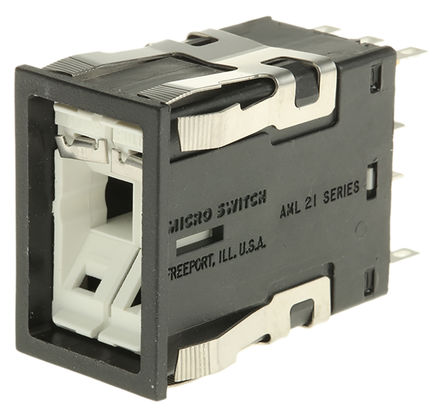 Honeywell - AML21GBA2AD - Honeywell AML21GBA2AD  DP4T 尲װ ť, 2 A @ 250 V 		