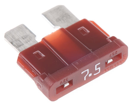 Littelfuse - 028707.5PXCN - Littlefuse 7.5A ɫ òƬʽ۶ 028707.5PXCN, 32V dc, 19.1mm x 5.1mm x 12.3mm		