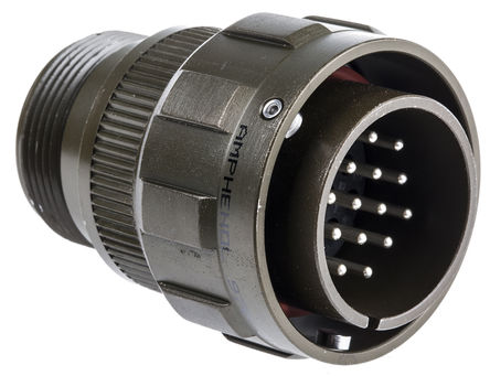 Amphenol - 97B-3106A22-14S-HD - Amphenol 19· °װ   ͷ 97B-3106A22-14S-HD, ĸо, ǳߴ22, MIL-DTL-5015		