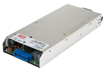 RS Pro - RCP-1000-24 - RS Pro 960W  ǶʽģʽԴ SMPS RCP-1000-24RS, 127  370 V dc, 90  264 V ac, 24V dc, 40A, 87%Ч		