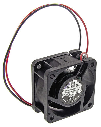 RS Pro - OD4020-24LB - RS Pro OD4020 ϵ 1.4W 24 V ֱ  OD4020-24LB, 11.9m3/h, 6200rpm, 40 x 40 x 20mm		