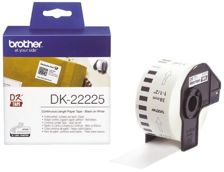 Brother - DK22225 - BROTHER DK22225 ɫ ǩӡͱǩ		