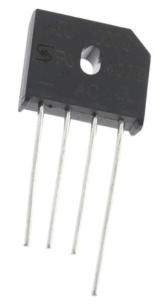 Taiwan Semiconductor - KBU1007G T0 - Taiwan Semiconductor KBU1007G T0  , 10A 1000V, 4 KBUװ		