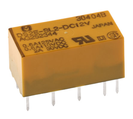 Panasonic - DS2ESL212 - Panasonic DS2ESL212 ˫˫ PCB װ ̵, 12V dc		