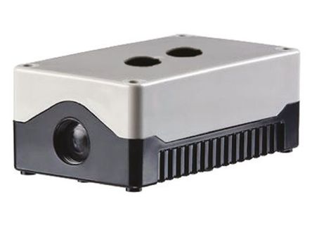 Bulgin - BEP02SBG1 - IP67 Blk Box+2Hole Gry Lid 106x80x53mm		