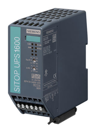 Siemens - 6EP4134-3AB00-1AY0 - Siemens SITOP UPS1600 ϵ 240W ģʽ DIN 尲װԴ 6EP4134-3AB00-1AY0, 97.7%Ч, 29V dc, 10A, 24V dc 24V dc/		
