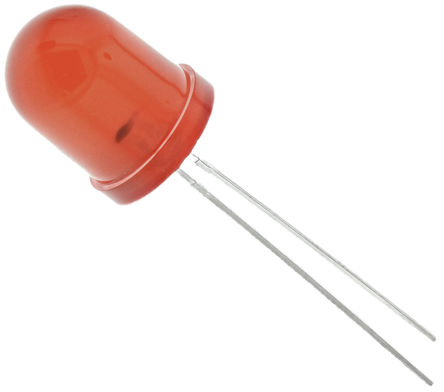 Kingbright - L-816BID - Kingbright Blinking ϵ ɫ  LED L-816BID, 60 mcd, 60 ӽ 10 mm ͨ		