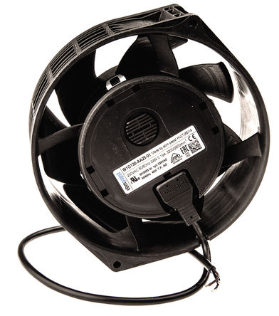 ebm-papst - W1G130-AA25-01 - ebm-papst W1G130 ϵ 25W 230 V   W1G130-AA25-01, 490m3/h, 3200rpm, 150 (Dia.) x 57mm		