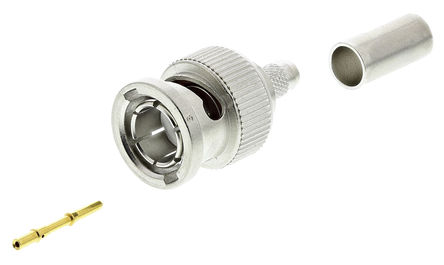 Telegartner - J01002D0018 - Telegartner 75 ֱ °װ  BNC  J01002D0018, 3GHz, ѹ ˽		