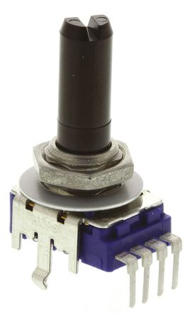 Alps - RK11K1140A72 - Alps RK11K ϵ 100k 20%  ̼Ĥλ RK11K1140A72, 0.05W, 6 mm ֱ, 尲װͨף		