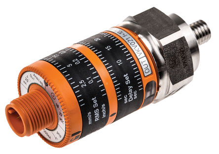 ifm electronic - VKV021 - ifm electronic VKV021 0  25mm/s 񶯴, 500 mA, -25C  +80C, 27ֱx 73.1 mm		