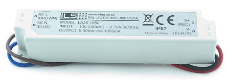 Intelligent LED Solutions - IZC105-035F-9067C-QA - Intelligent LED Solutions LED  IZC105-035F-9067C-QA, 16  32V, 1.05A, 35W		