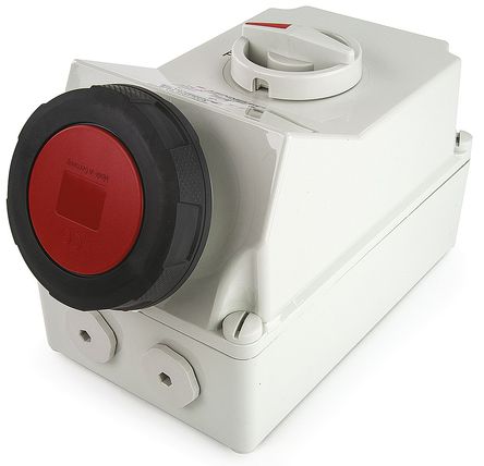 Mennekes - 5113A - Mennekes ɫ IP67 л 3PN+E  5113A , ӵλ 6h,  63A, 400 V		