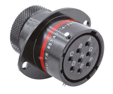 Souriau - 8STA01608SN - Souriau 8STA ϵ 8· 尲װ ֱ   8STA01608SN, ĸ, ʽӺ		