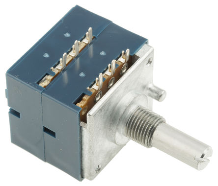 Alps - RK27112A00A5 - Alps RK27 ϵ 10k 20%  ̼Ĥλ RK27112A00A5, 0.05W, 6 mm ֱ, 尲װͨף		