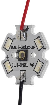 Intelligent LED Solutions - ILH-IW01-85SL-SC211-WIR200. - ILS OSLON 1 IR Wide PowerStar ϵ ±75°  LED ģ, 850nm, 1030mW, ӡˢ·-2		