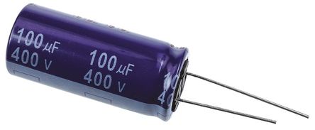 Panasonic - ECA2GM101 - Panasonic M ϵ 400 V ֱ 100F ͨ  ECA2GM101, 20%ݲ, +85C		