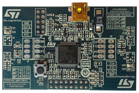 STMicroelectronics - STEVAL-MKI138V2 - STMicroelectronics STEVAL-MKI138V2 AudioHub MP34DB01, STM32F107RC USBӿ ԰		