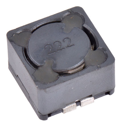 Bourns - SRR1208-222KL - Bourns SRR1208 ϵ   DR  RIо 2.2 mH Ƭ SRR1208-222KL, 420mA Idc Q:20, 4.2ֱ, E6װ		