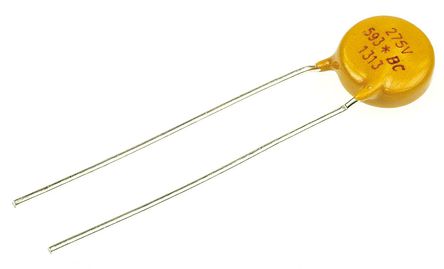 Vishay - 238159352716 - Vishay VDRS - E ϵ 140pF 10A 710V ѹ 238159352716, 9 (Dia.) x 4.9mm		