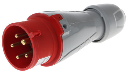 Legrand - 555129 - Legrand P17 Tempra Pro ϵ ɫ 3P+N+E ҵԴ °װ ͷ 555129, 16A, 380  415 V, IP44		