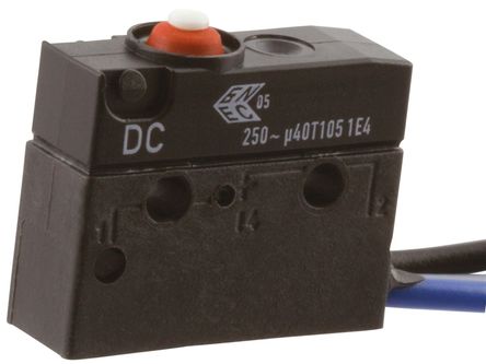 ZF - DC1C-P4AA - ZF DC1C-P4AA ˫ ťʽ ΢, 10 A @ 250 V 		