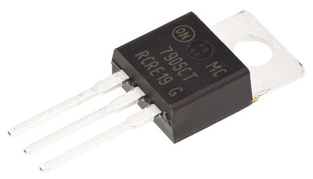 ON Semiconductor - MC7905CTG - ON Semiconductor MC79xx ϵ MC7905CTG ѹ ѹ, Ϊ -35 V, -5 V, 4%ȷ, 1A, 3 TO-220		