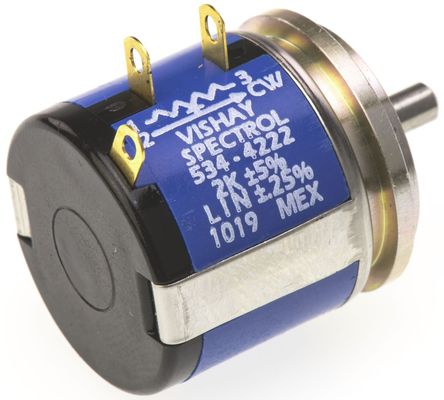 Vishay - 534S1202JCB4222 - Vishay 534 ϵ 10 ת 2k 5% Ƶλ 534S1202JCB4222, 2W, 3.17 mm ֱ, 20ppm/C, ŷװ		