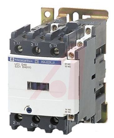 Schneider Electric - LC1D40BD - Schneider Electric Tesys D LC1D ϵ Ӵ LC1D40BD, 3 , 40 A, 24 V ֱȦ		