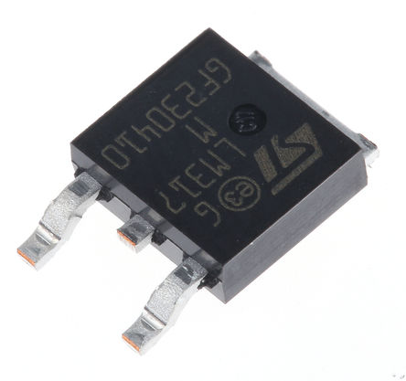 STMicroelectronics - LM317MDT-TR - STMicroelectronics LM317 ϵ LM317MDT-TR ѹ, 1.2  37 V ɵ, 200mA, 3 DPAK		