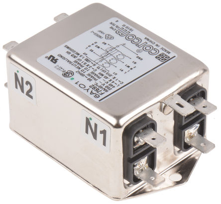 TE Connectivity - 6AYO1 - TE Connectivity AYO ϵ 3 6A 250 V , 50 Hz, 60 Hz װ RFI ˲ 6609066-2, νӶ		