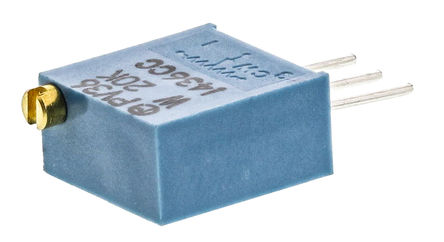 Bourns - PV36W203C01B00 - Bourns PV36W ϵ 25 ת ͨ ΢ PV36W203C01B00, Ӷ, 20k 10%, 0.5W, 100ppm/C		