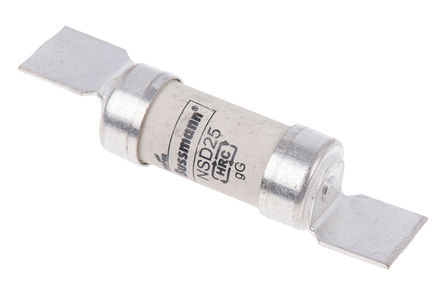 Cooper Bussmann - NSD25 - Cooper Bussmann 25A F1ߴ gG Ӣ׼۶ NSD25, 550V ac, BS 88IEC 269-1׼, HRC		