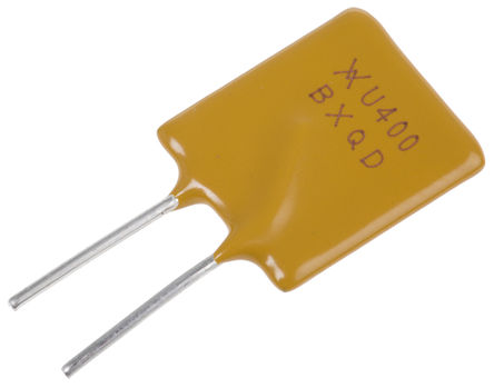 Littlefuse - RUEF400 - Littlefuse 4A  ߵ PCB ̶ɸλ۶ RUEF400, 2.5W, 30V dc, 14 x 3 x 19.3mm		