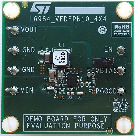 STMicroelectronics - STEVAL-ISA159V1 - STMicroelectronics L6984 ѹ ԰ STEVAL-ISA159V1		