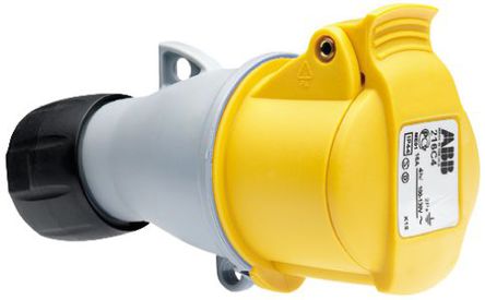 ABB - 2CMA193520R1000 - 216-C4 - ABB Easy & Safe ϵ ɫ 2P+E ҵԴ °װ  2CMA193520R1000 - 216-C4, 16A, 100  130 V, IP44		