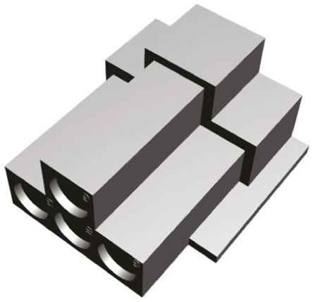 TE Connectivity - 1-480512-0 - TE Connectivity Commercial MATE-N-LOK ϵ 6.1mm ھ 2  4 · ĸ PCB  1-480512-0		