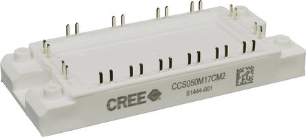 Wolfspeed - CCS050M12CM2 - Wolfspeed  N SiC MOSFET CCS050M12CM2, 87 A, Vds=1200 V, 28		